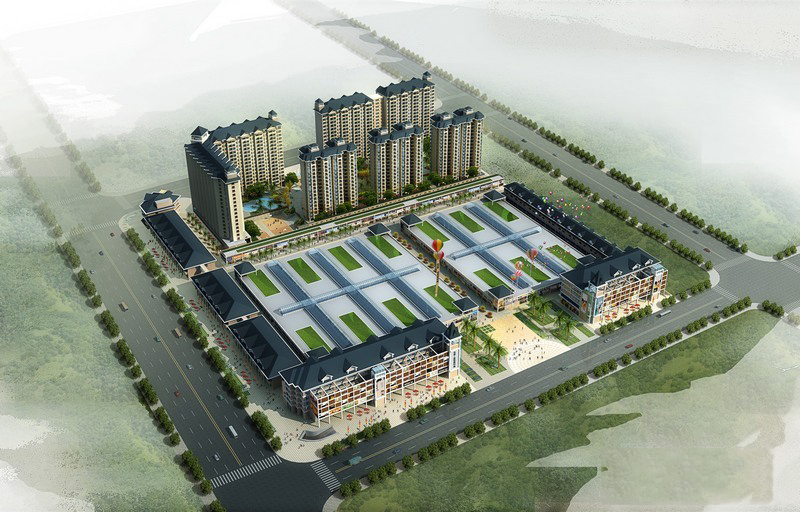 海南中部家居建材市场