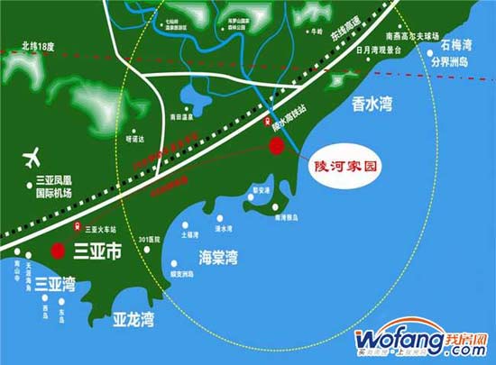 陵河家园区位图 陵河家园区位图