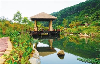 翡翠山城,天然氧吧 五指山养老养生型地产颇受市场青睐