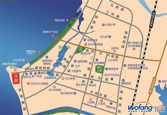 东方·阳光海岸(动态户型相册地图)项目坐落于东方市着名风景区—