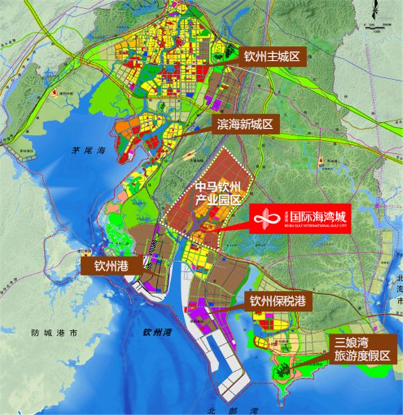 北部湾·国 际海湾城建面33-155平住宅在售 均价约5000元/平