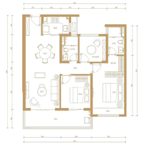 北辰府户型图